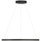 Access Lighting Anello, Dual Voltage LED Pendant, Matte Black Finish, Acrylic Lens 52068LEDD-MBL/ACR - alternate 5